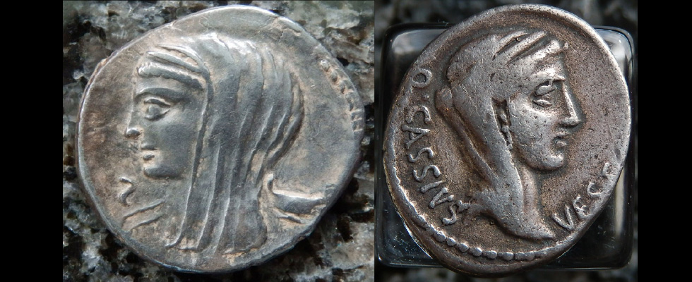 ギリシャ神話のヘスティア ローマ神話のウェスタのコイン ギリシャ神話のヘスティア ローマ神話のウェスタのコイン