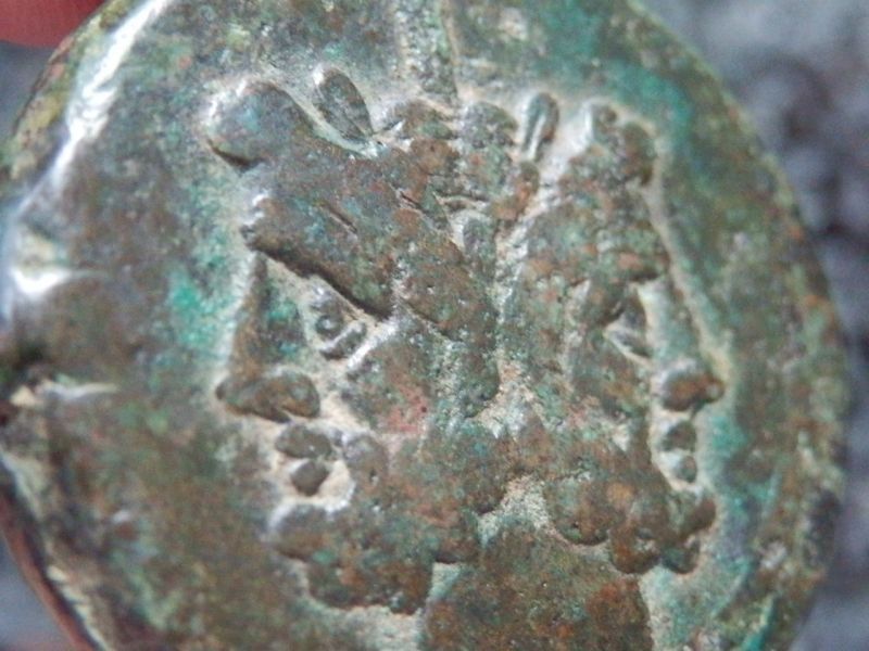 ローマコイン 共和政期 前２１１ ２０６年 アス青銅貨 ヤヌス神と船首 デナリウス銀貨の発行が開始された時のアス青銅貨
