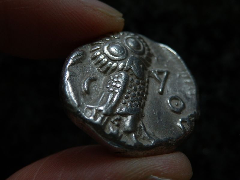 古代ギリシャコイン アテネ テトラドラクマ銀貨 前４００－前３００年 