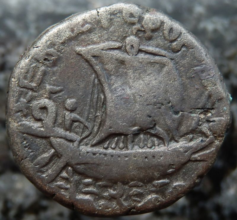 最初の ローマ帝国エジプト属州アレクサンドリア テトラドラクマ銀貨