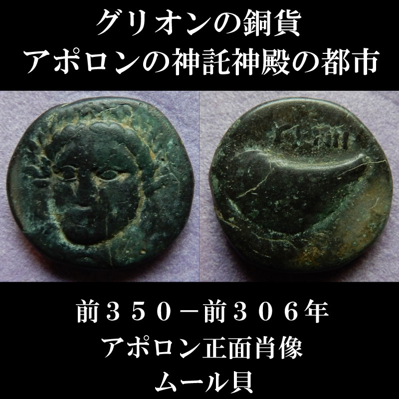 アポロン神託の都市グリニオンのコイン アポロン神託の都市グリニオンのコイン